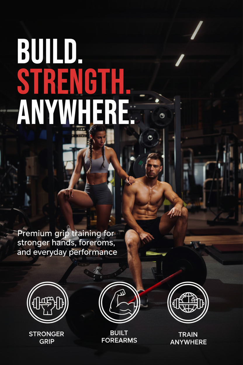 Build. Strength. Anywhere. — Real Photo Hero